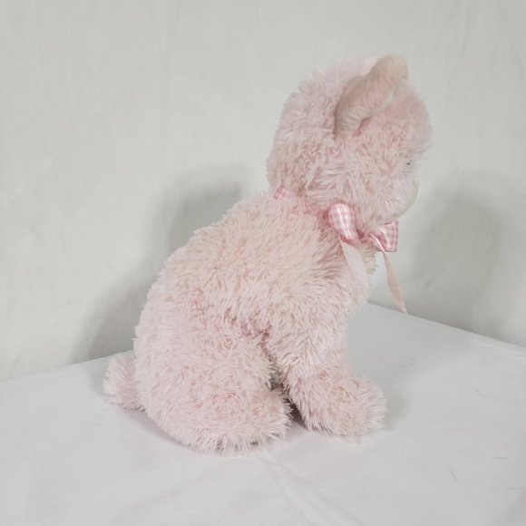 TY Duchess Pink Cat Plush Stuffed Animal Gingham Bow Without Swing Tag 9" 2009 - Picture 3 of 8